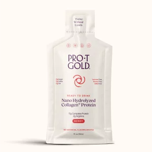 ProT Gold Liquid Collagen Protein. Berry. 30 sticks