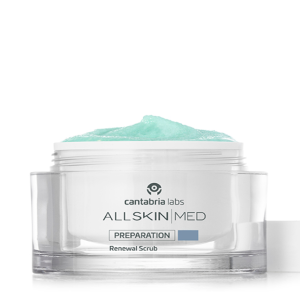 Renewal Scrub tamaño viaje. All Skin Med.