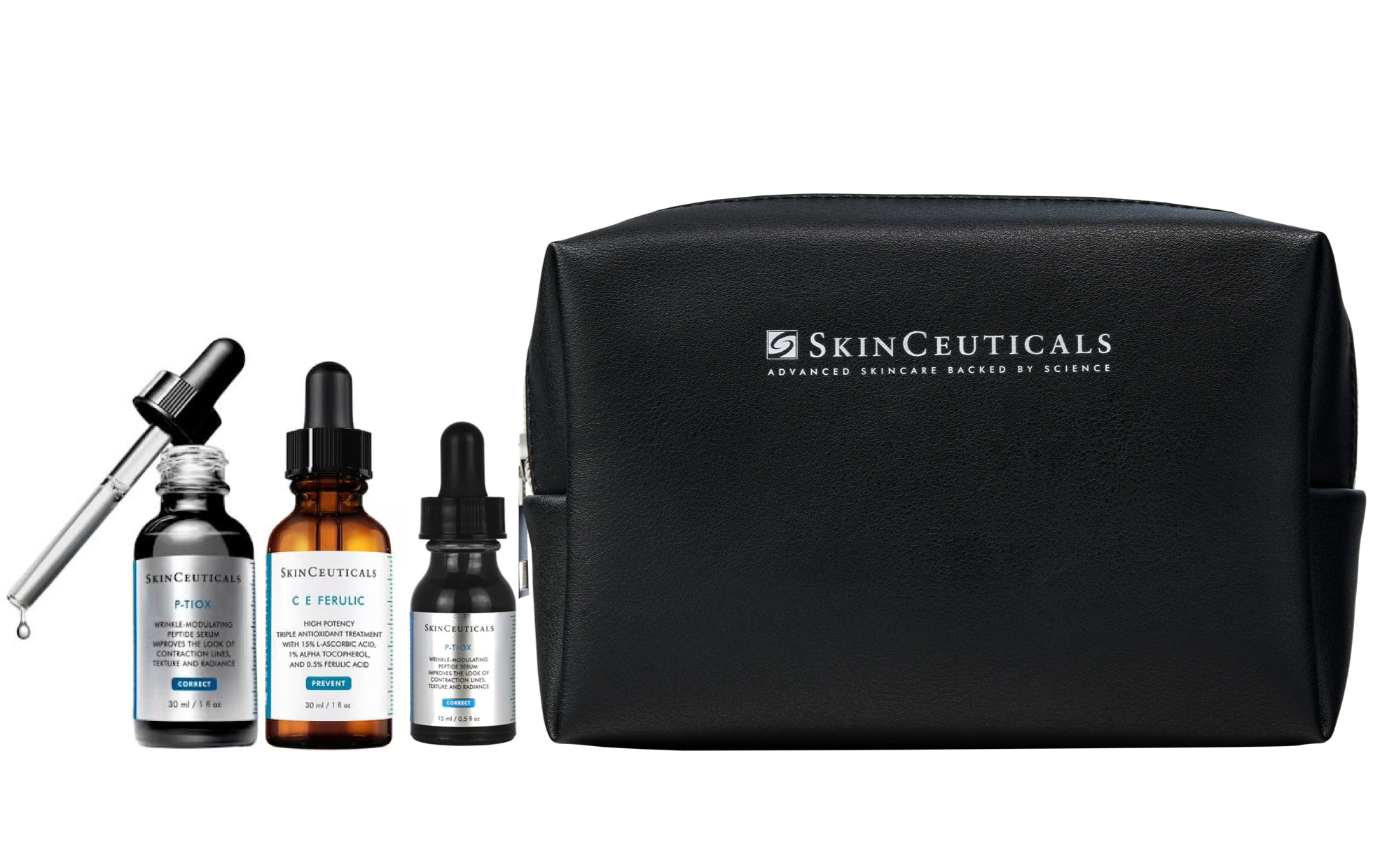 Promo CE Ferulic + P-Tiox serum + REGALO P-Tiox 15ml + REGALO Neceser