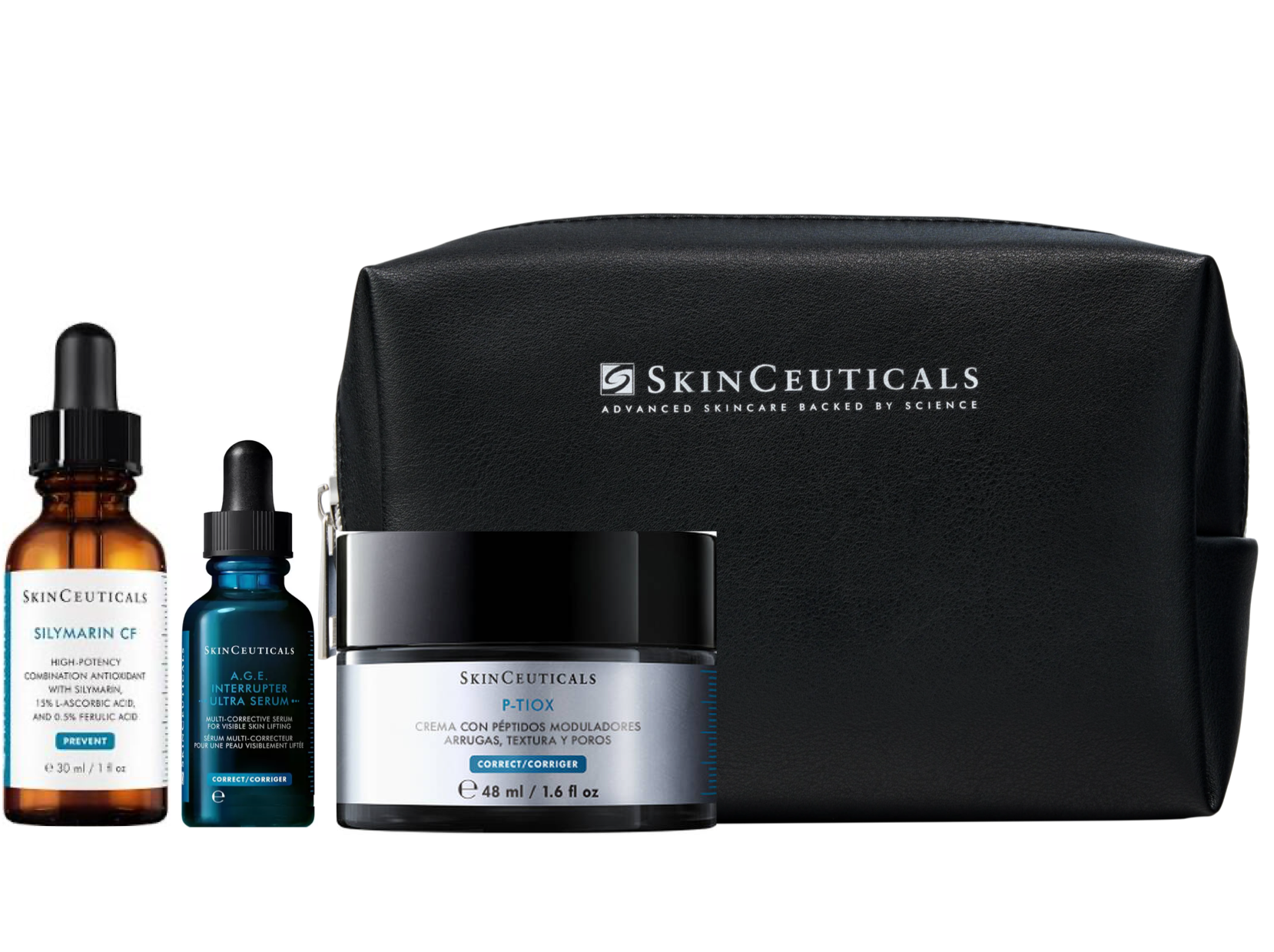 Promo Silymarin serum + P-Tiox crema + REGALO Age Interrupter Ultra serum 15ml + REGALO Neceser
